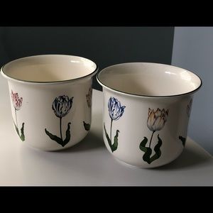 Tiffany & Co. planter pots
